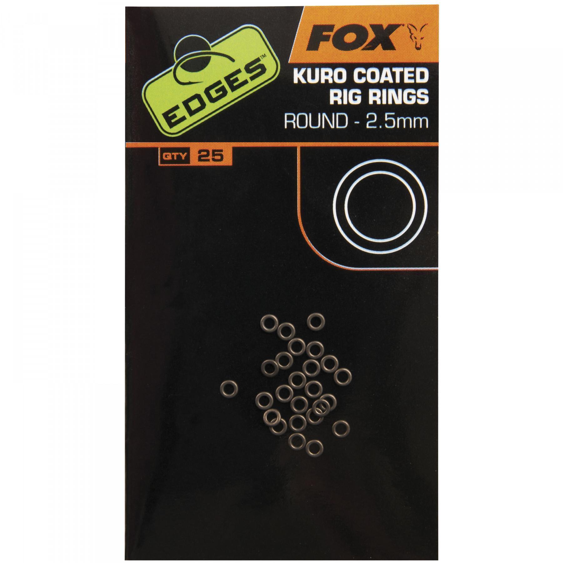 Anillos para boilies extensibles Fox 2.5mm Small Edges