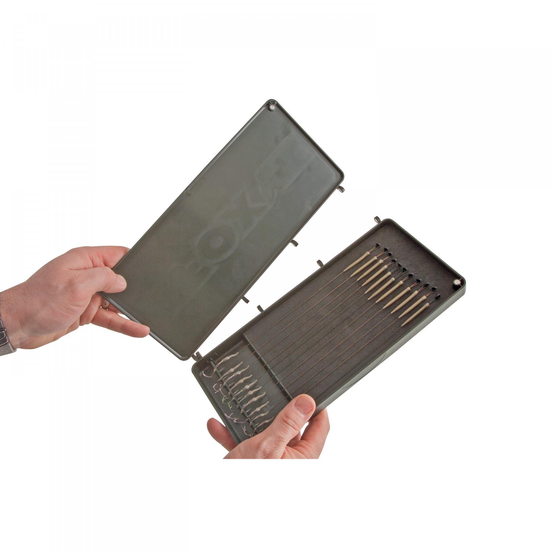 Caja de almacenaje FoxTapas magnéticas para aparejos Mediana