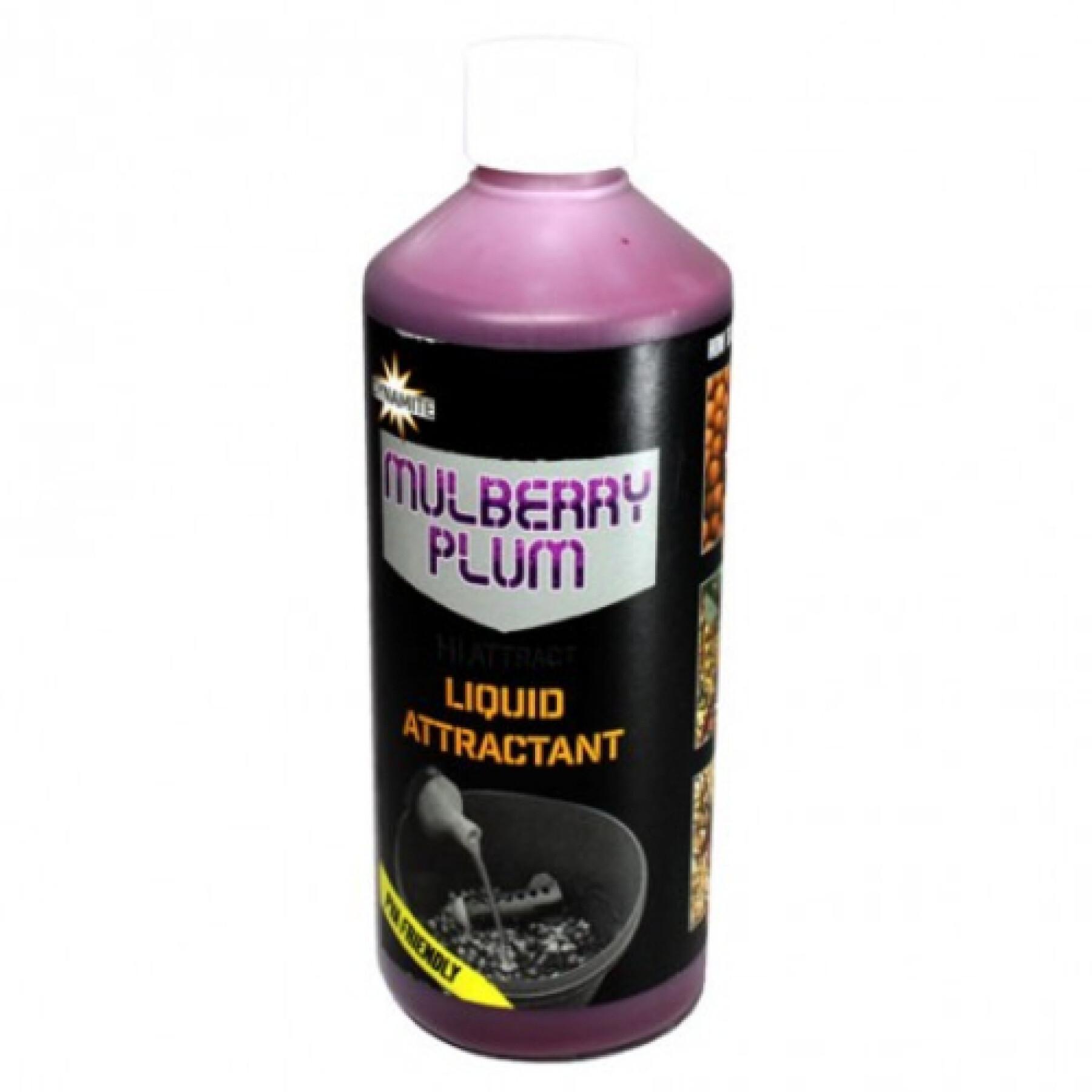 Atrayente líquido Dynamite Baits Mulberry & Plum 500ml
