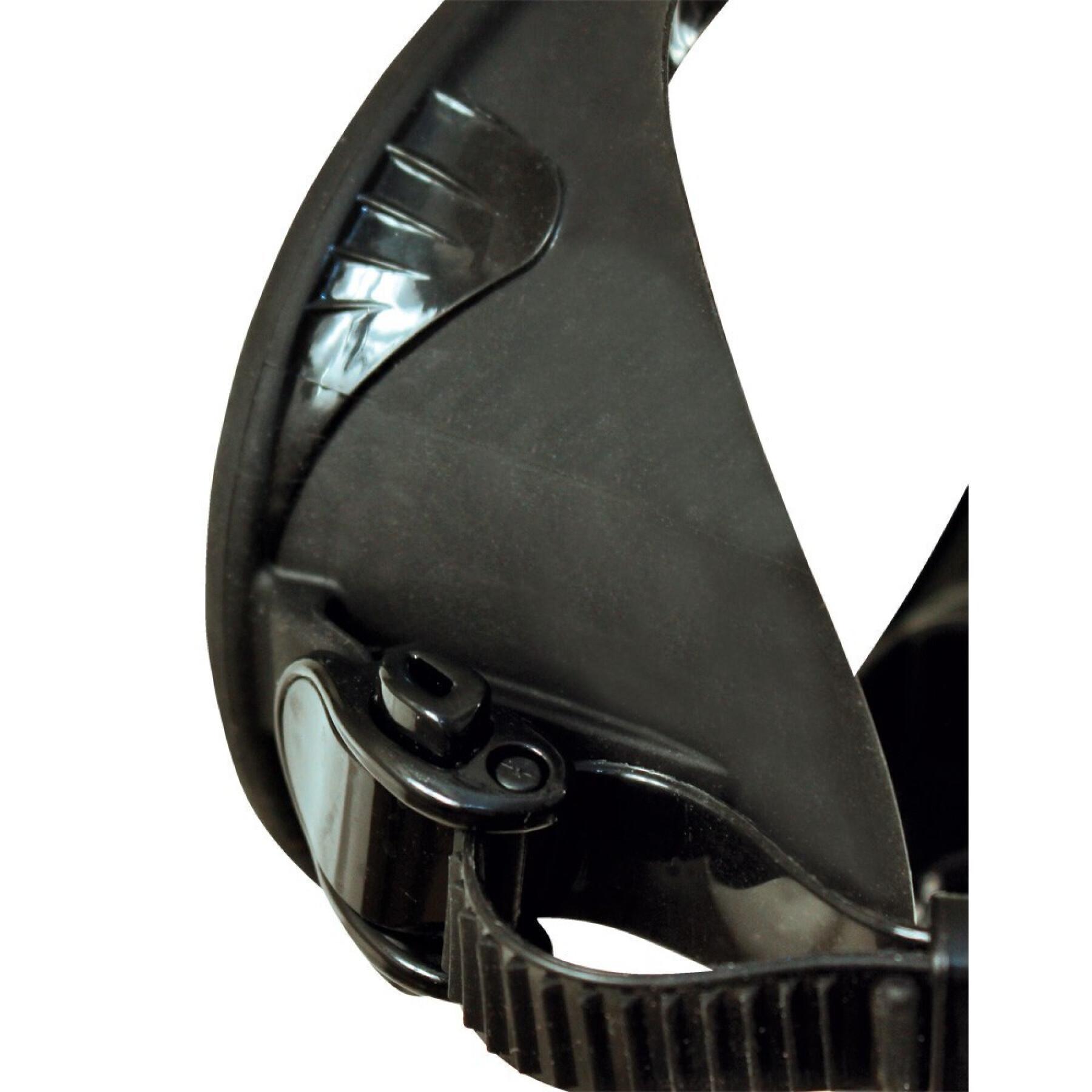 Máscara de buceo de silicona Beuchat Super Compensator