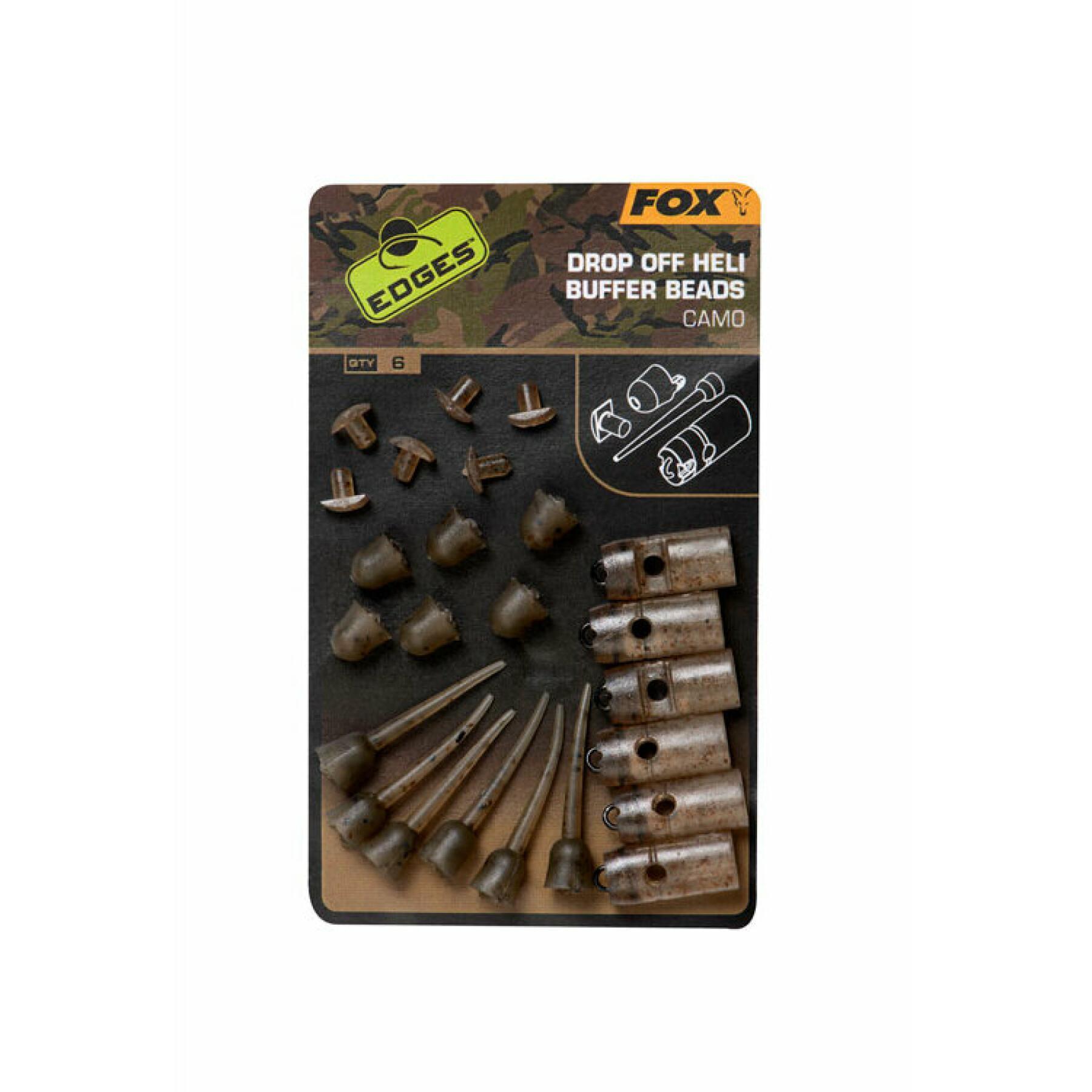 Kit de sellos de cuentas Fox edges heli drop off (x6)