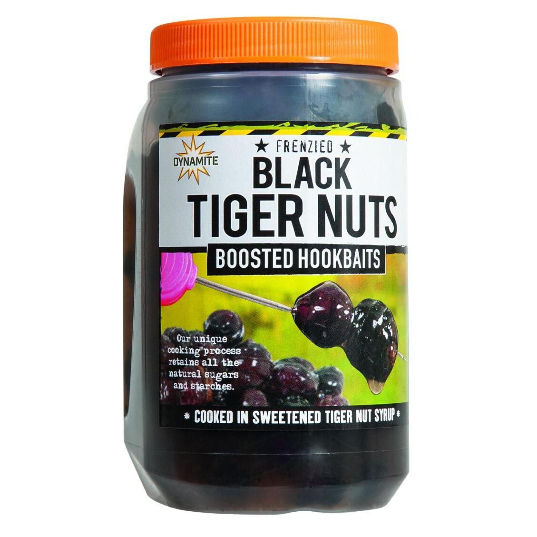 Semillas Dynamite Baits Boosted Hookbaits Tiger Nuts Black – 500ml