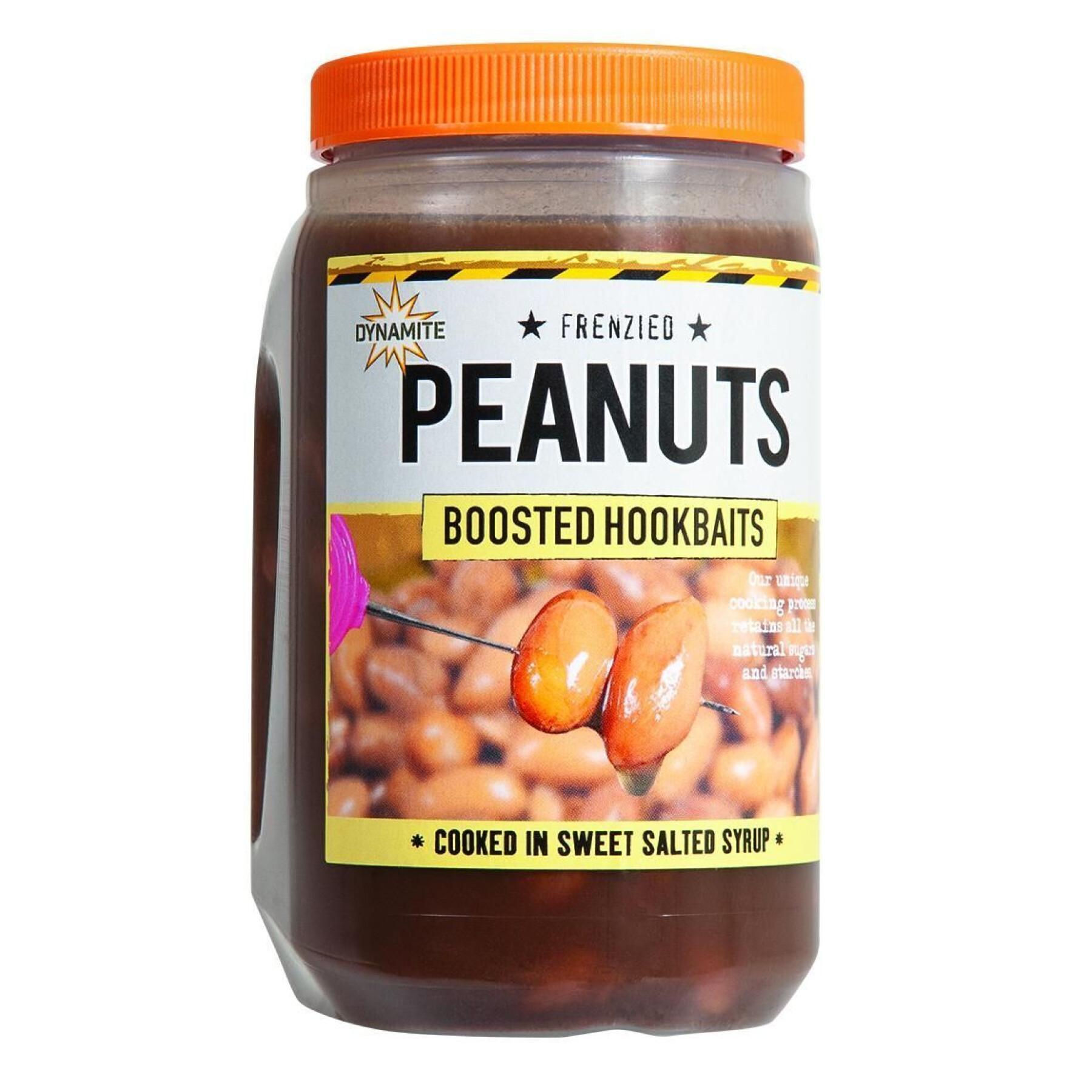 Semillas Dynamite Baits Boosted Hookbaits Peanuts – 500ml