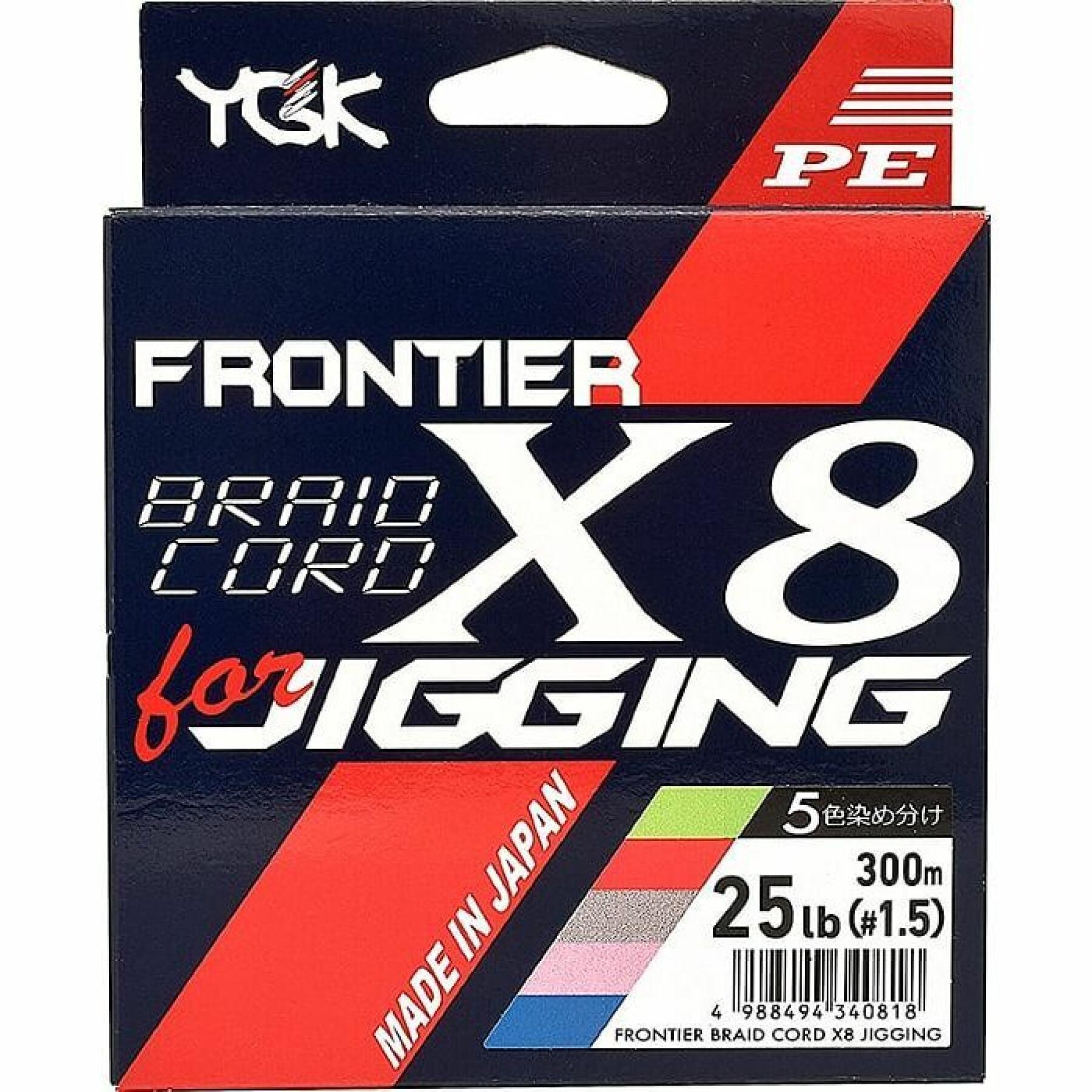 Trenza de 8 hilos YGK Frontier Braid Cord 200m