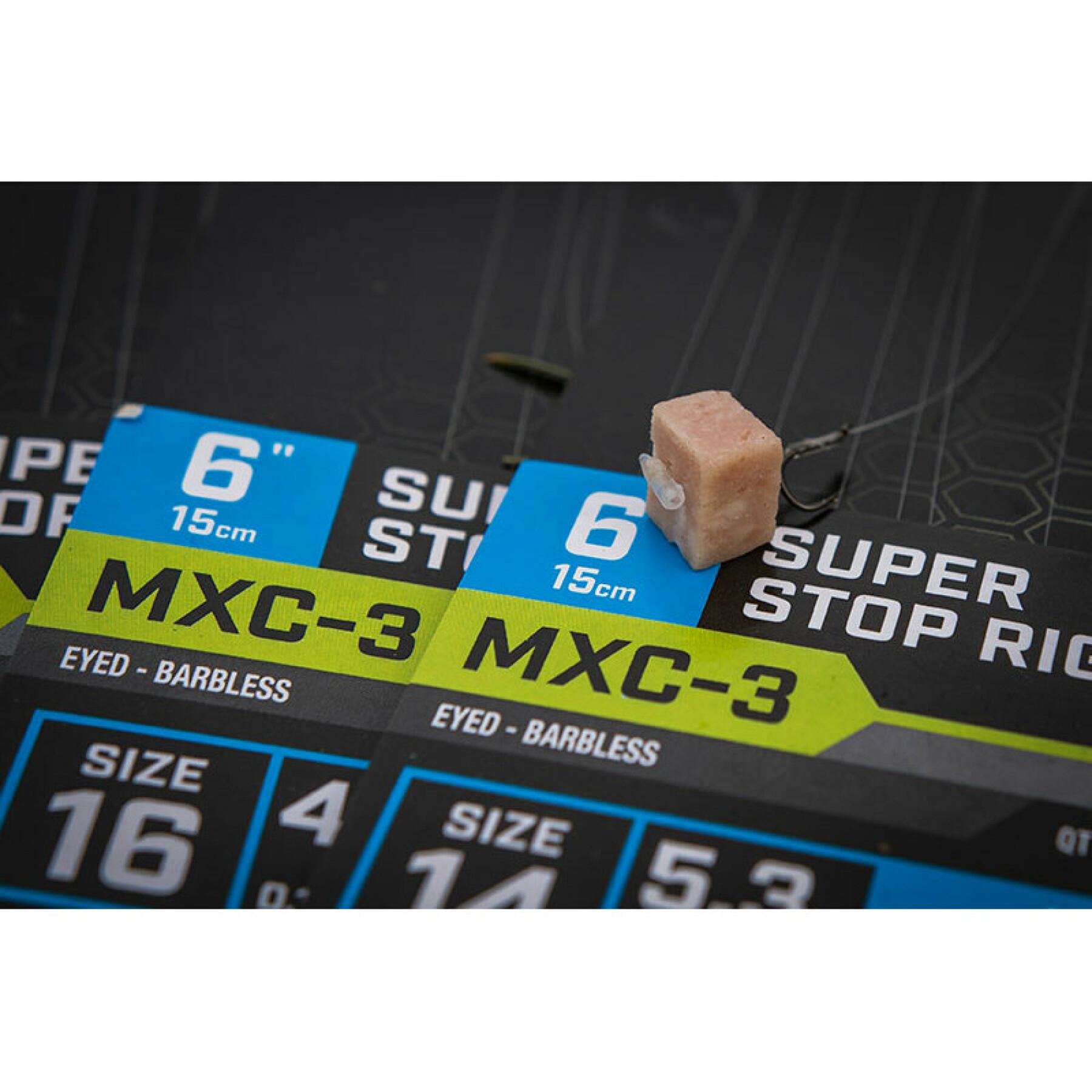 Líder sin barra Matrix MXC-3 Super stop 15cm x8