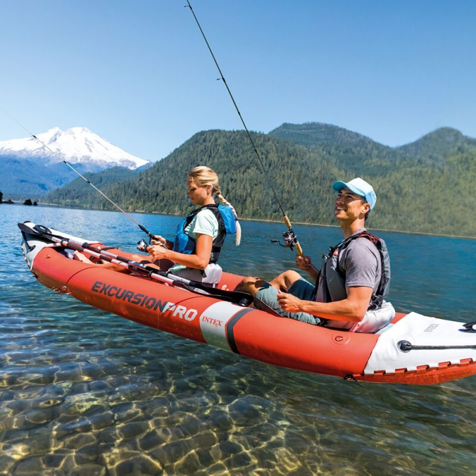 Kayak hinchable Intex Excursion Pro K2