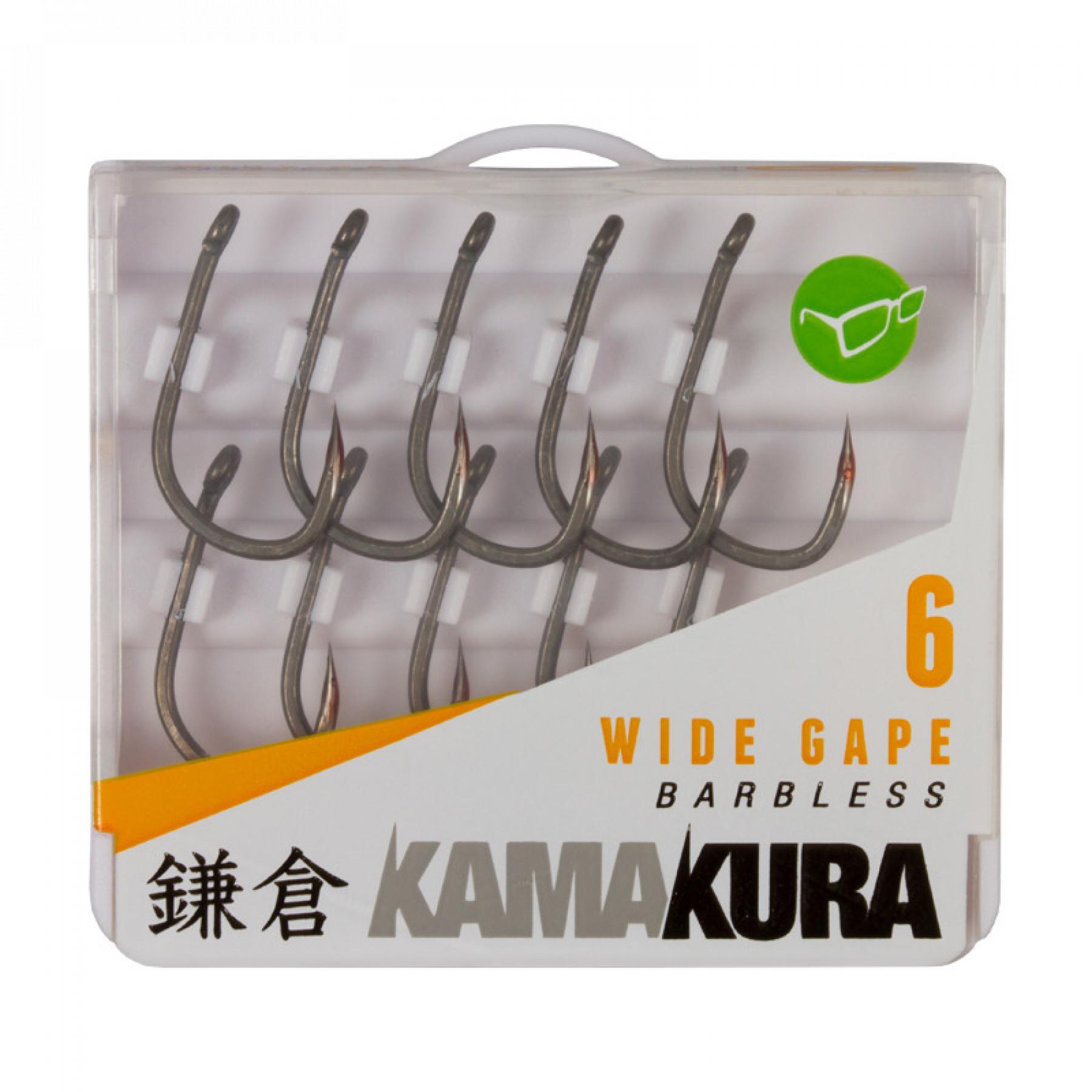 Anzuelo korda Kamakura Wide Gape Barbless S6