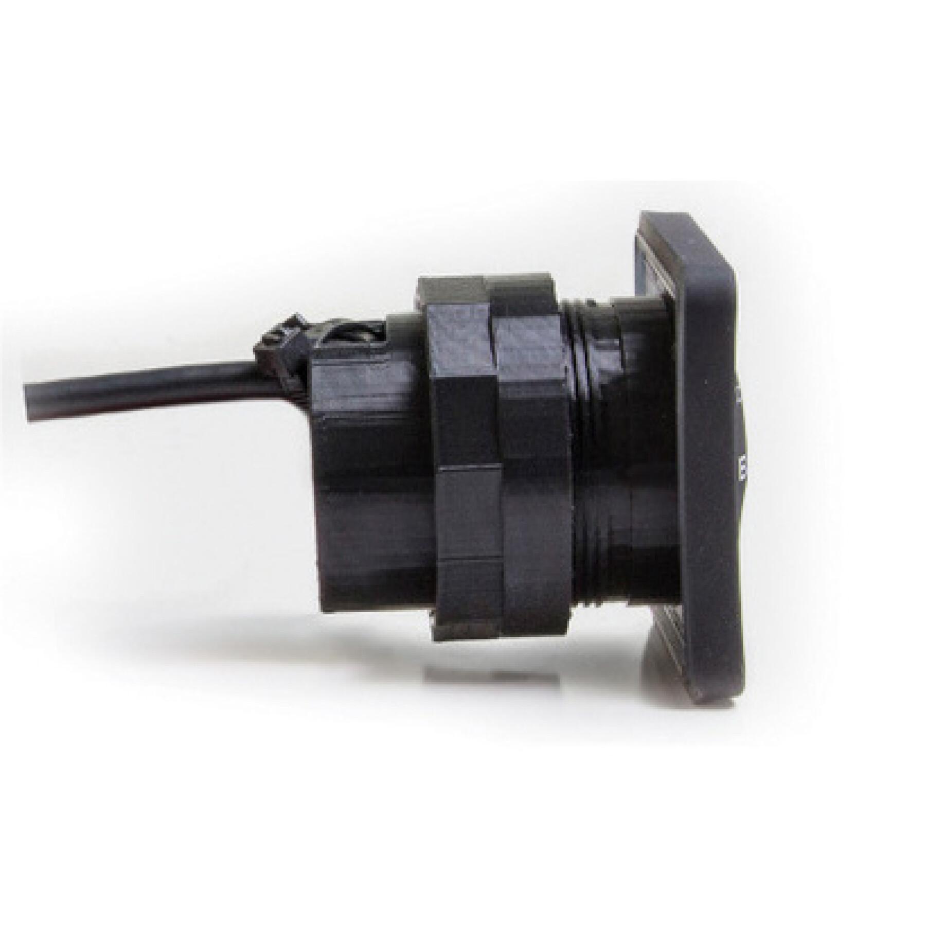 Interruptor doble impermeable v2 con LED Lenco Marine Inc. 15270-001