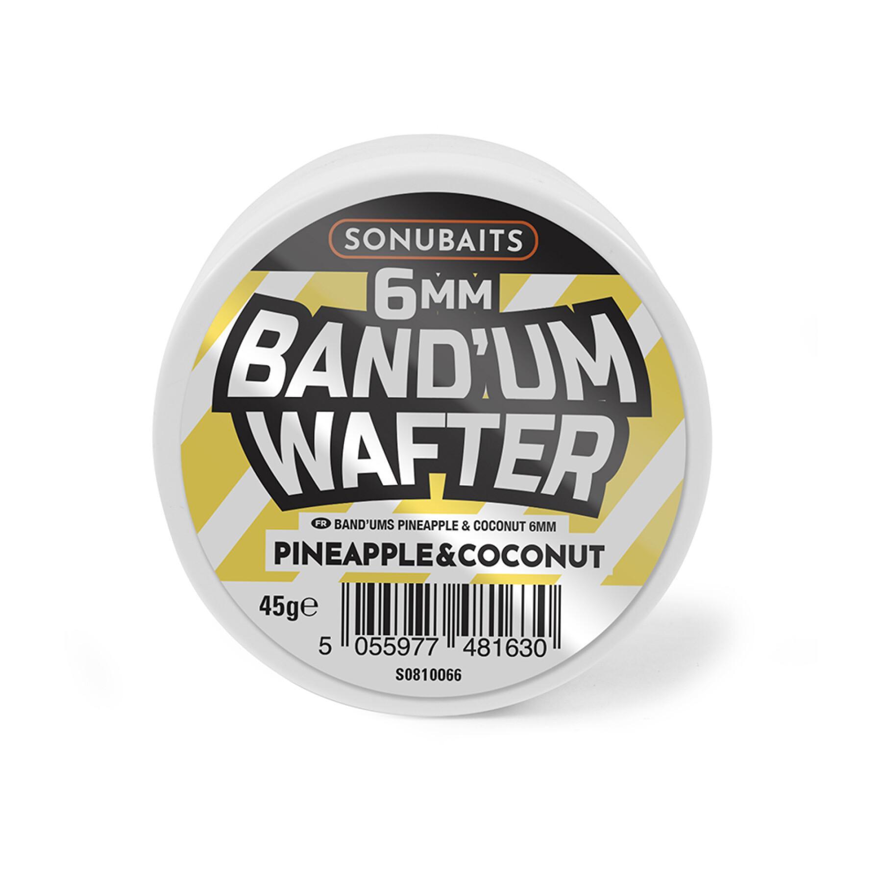 Pellets Sonubaits band'um wafters pineapple & coconut 1x8
