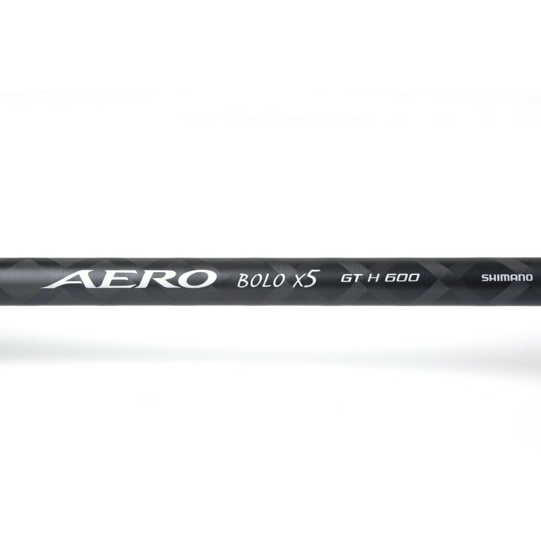 Pértiga telescópica Shimano Rod Aero X5 Bolo GT 25g