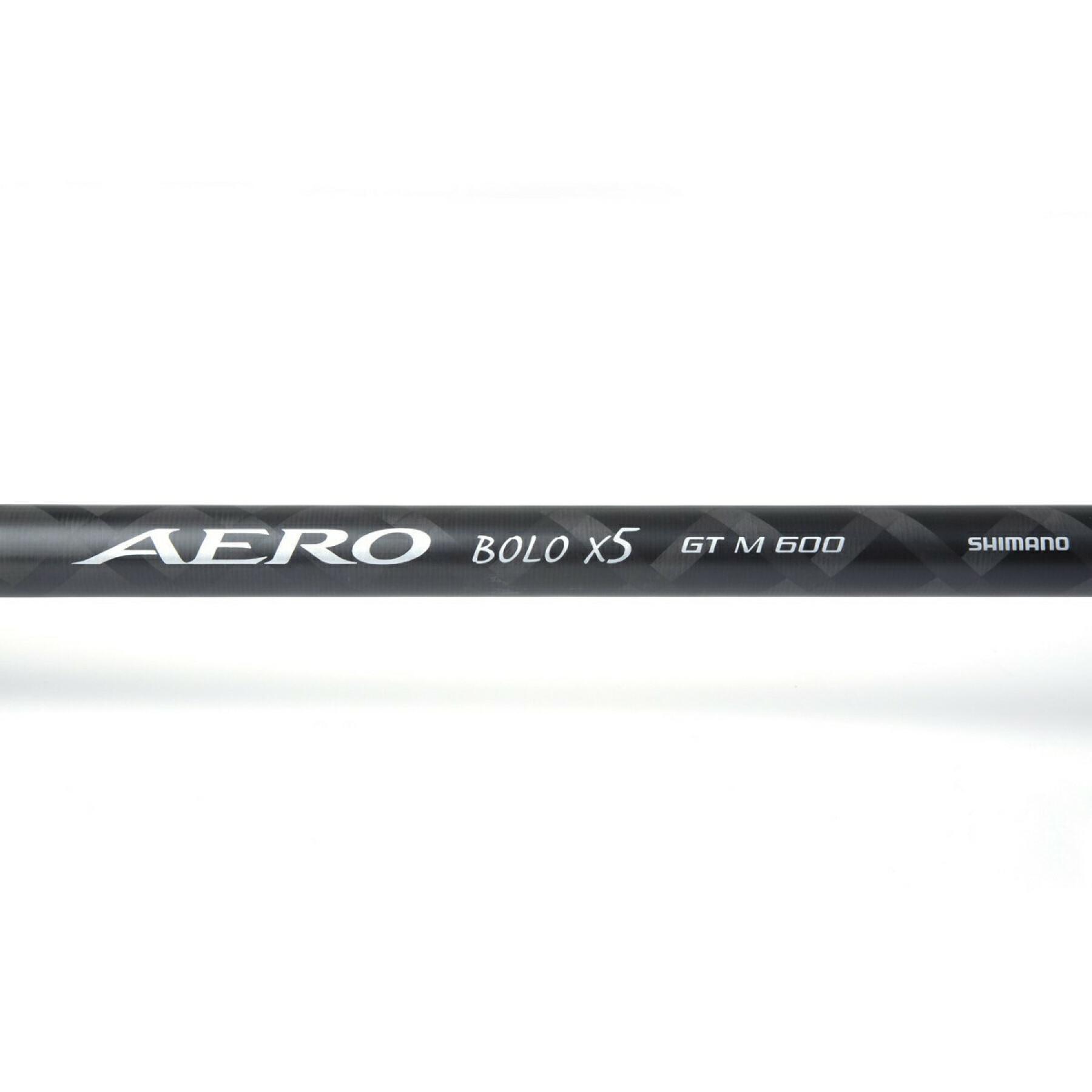 Pértiga telescópica Shimano Rod Aero X5 Bolo GT 18g