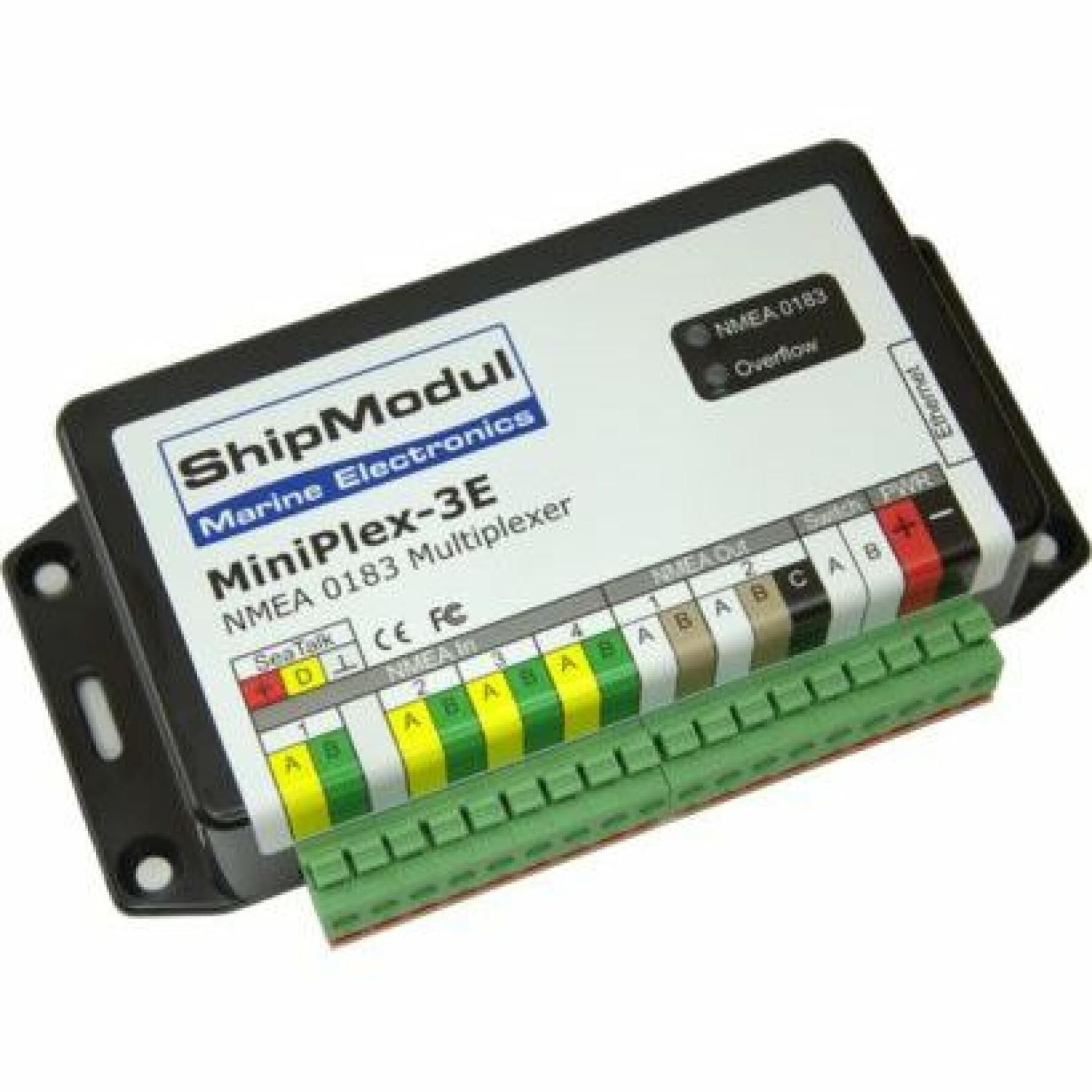 Multiplexor versión Ethernet ShipModul Miniplex-3E