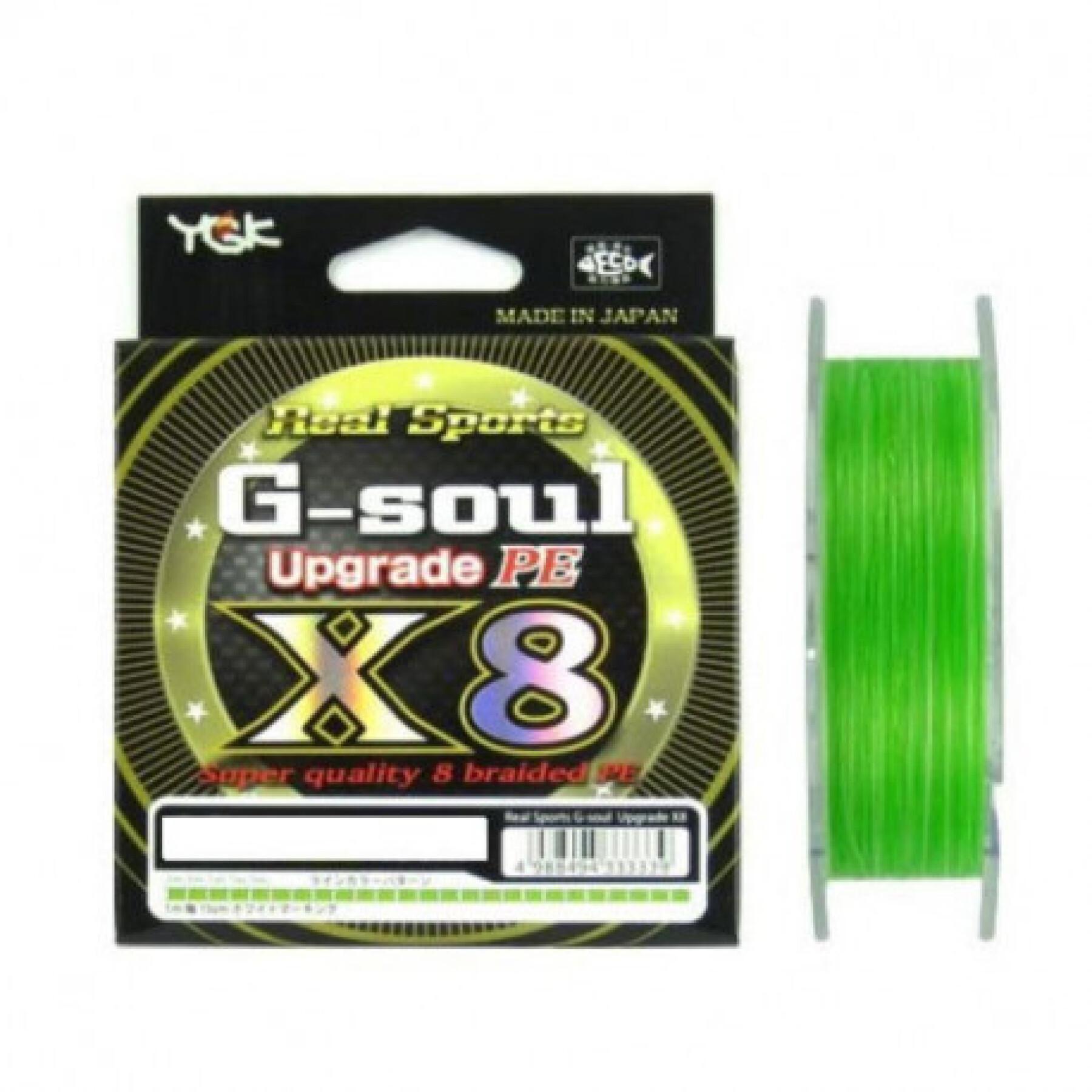 Trenza YGK Wx8 Real Sports G Soul - Pe 1 (16Lb)