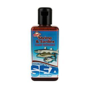 Atrayente líquido Dynamite Baits gamme mer shrimp & sardine 250 ml