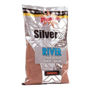 Imprimación Dynamite Baits silver X river 1 kg