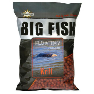 Pellets flotantes Dynamite Baits big fish Natural Fishmeal