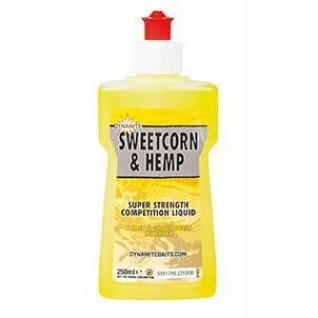 Atrayente líquido Dynamite Baits XL Sweetcorn / Hemp 250 ml