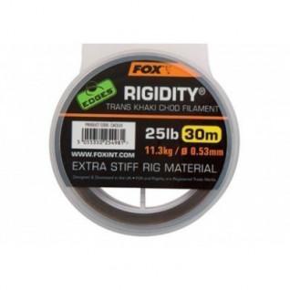 Rigidez del filamento Fox 30lb/0.57mm Edges