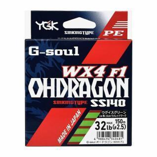 Trenza de 4 hilos YGK G-Soul Oh Dragon 150m