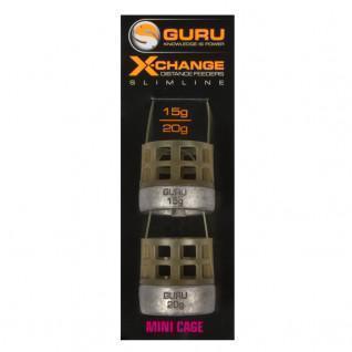 Peso de los alimentadores de jaula Guru Slimline X-Change Feeder (2x15gr et 2x20gr)