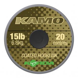 Trenza korda Kamo coated Hooklink 15lb (6.8kg), 20m