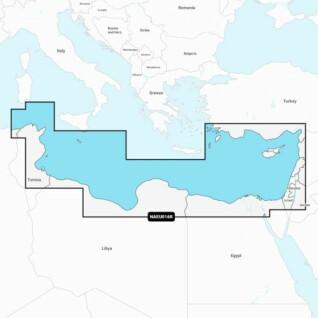 Mapa de navegación+ regular sd - sudeste mediterráneo Navionics