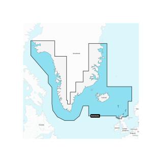 Mapa de navegación + sd grande - groenlandia - islandia Navionics