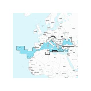 Mapa de navegación + sd grande - Mediterráneo - Mar Negro platino Navionics