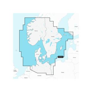 Mapa de navegación + sd grande - skagerrak - kattegat Navionics
