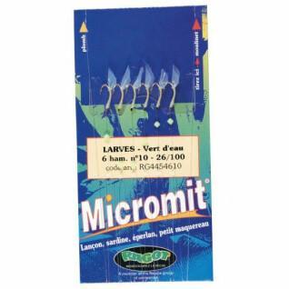 Señuelos para larvas Ragot micromit (x5)