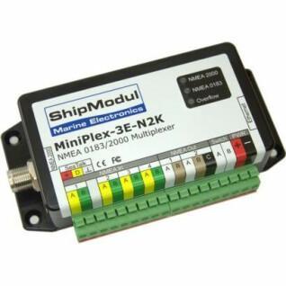 Multiplexor versión Ethernet ShipModul Miniplex-3E-N2K