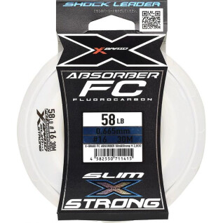 Trenza Xbraid X021 Fc Absorber Slim Strong - 58 Lbs