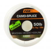 Cable trenzado Fox Camo-Splice 50lb Edges