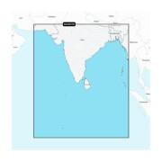 Mapa del subcontinente indio Navionics SD
