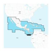 Mapa de navegación de Centroamérica y el Caribe Navionics SD